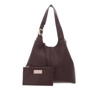 Coccinelle C-Easy Shoulder Bag Genuine Leather 34 cm red