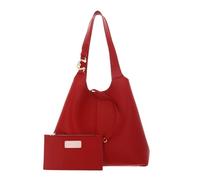 Coccinelle Leather shoulder bag C-Easy Shopper Scarlet red