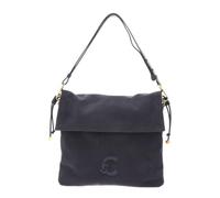Coccinelle Leather shoulder bag cross body bag Lidia Suede Le. / Smooth Le. Shoulderbag Stove/Stove blue-grey