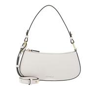 Coccinelle Leather shoulder bag cross body bag Merveille Mini Bag Pearl creme-white