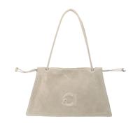Coccinelle Leather shoulder bag Dulse Suede Shoulderbag Sandshell/Sandshell beige