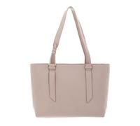 Coccinelle Leather shoulder bag Malory Handbag Rosette beige