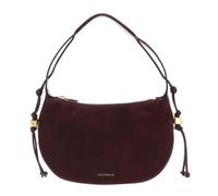 Coccinelle Leather shoulder bag Thess Handbag Suede Le. / Grained Le. Berry/Berry dark purple