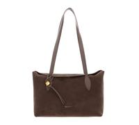 Coccinelle Leather shoulder bag Thess Handbag Suede Le. / Grained Le. Warm Ta/Warm Ta taupe