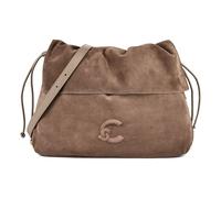 Coccinelle Lidia Shoulder bag Genuine Leather 40 cm gray