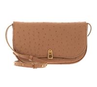 COCCINELLE Magie Ostrich Mini Crossover Bag Nocciola