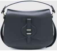 COCCINELLE Mavery Pebbled Leather Shoulder Bag with Flat Handle and Strap