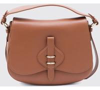 COCCINELLE Mavery Pebbled Leather Shoulder Bag with Flat Handle and Strap