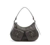 Coccinelle Mavery Pocket | leather Hobo bag | olive