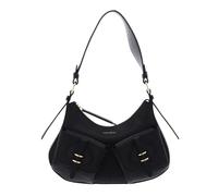COCCINELLE Mavery Pocket Shoulder Bag Grained Leather Noir
