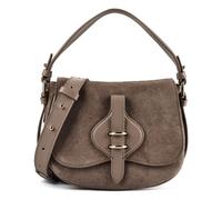 Coccinelle Mavery Shoulder Bag Genuine Leather 22 cm brown