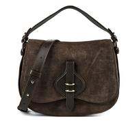 Coccinelle Mavery Shoulder Bag Genuine Leather 26 cm olive