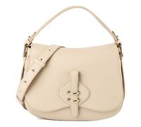 Coccinelle Mavery Shoulder Bag Genuine Leather 27 cm beige