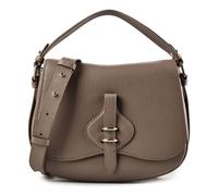 Coccinelle Mavery Shoulder Bag Genuine Leather 27 cm gray