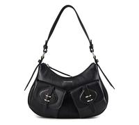 Coccinelle Mavery Shoulder Bag Genuine Leather 29 cm black