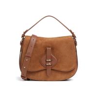 COCCINELLE Handbag Suede Leather / Micro Gra. Le. Cognac / Cognac