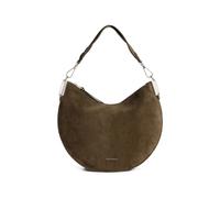 Coccinelle medium Sunup suede-leather shoulder bag - Brown OS