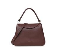 Coccinelle medium Tiggy braided-handle pebbled tote bag - Brown OS