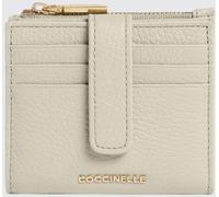 COCCINELLE Metallic Soft Bifold Grained Leather Card Holder - Size: OS - female
