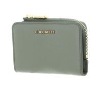 COCCINELLE Metallic Soft Credit Card Holder Greenery