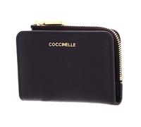 COCCINELLE Metallic Soft Credit Card Holder Prune
