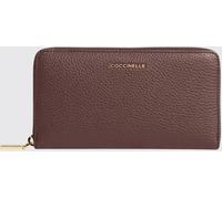 COCCINELLE Metallic Soft Grained Leather Continental Wallet - Size: OS - female