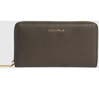 COCCINELLE Metallic Soft Grained Leather Continental Wallet - Size: OS - female