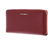 COCCINELLE Metallic Soft Large Zip Around Currant Wallet
