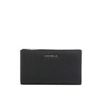 Coccinelle Metallic Soft Rfid Wallet, female, black