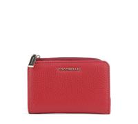 Coccinelle Metallic Soft Rfid Wallet, female, red