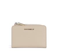 Coccinelle Metallic Soft Wallet, female, beige