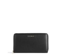 Coccinelle Metallic Soft Wallet, female, black