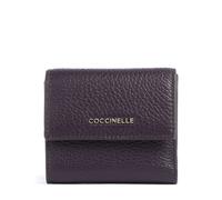 Coccinelle Metallic Soft Wallet, female, purple