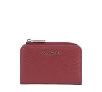 Coccinelle Metallic Soft Wallet, female, red