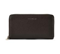 Coccinelle Metallic Soft Wallet Genuine Leather 10 cm green