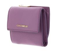 COCCINELLE Metallic Soft Wallet Grained Leather Jellyfish