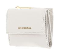 COCCINELLE Metallic Soft Wallet Grained Leather Pearl
