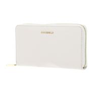 COCCINELLE Metallic Soft Wallet Grained Leather Pearl