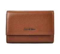 Coccinelle Metallic Soft wallet leather 14 cm brown