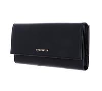 Metallic Soft Wallet Grained Leather - female - Coccinelle - Wallets & Cardholders - Black - ONE SIZE - Accessories ONE SIZE
