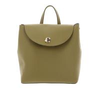 Coccinelle backpack Nikla Mini Bag Double Grainy Leather Seagrass/Sandshell khaki