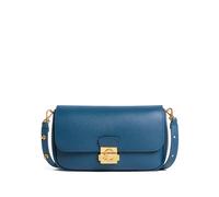 Coccinelle mini logo-plaque shoulder bag - Blue One Size