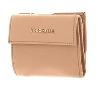 COCCINELLE Mini Wallet Grainy Leather Toasted