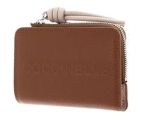 Coccinelle Myrtha Maxi Log Wallet Leather Cognac/Rosette Brown
