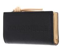 Coccinelle Myrtha Maxi Log Wallet Noir/Betulla Leather Black