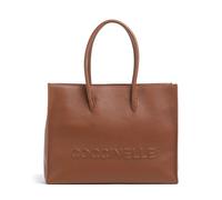 Coccinelle Myrtha Maxi Logo Tote bag, female, brown