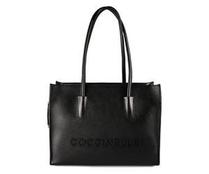 Coccinelle Myrtha Shopper Bag Leather 36 cm black