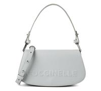 Coccinelle Myrtha Shoulder Bag Genuine Leather 24 cm gray