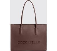 COCCINELLE Myrtha26 Medium Tumbled Leather Tote Bag with Double Handle