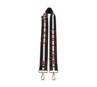 Coccinelle Nastro Signature Bag strap, female, black